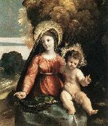 Dosso Dossi Madonna and Child oil painting reproduction